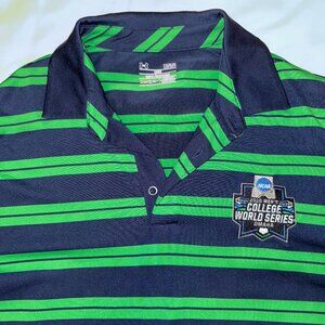 VINTAGE - MEN'S UNDER ARMOUR GOLF POLO - 2016 COLLEGE WORLD SERIES - LARGE